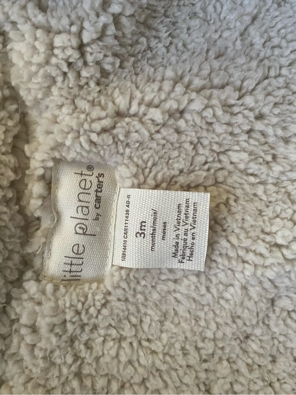 Baby 3M Children's Hooded Corduroy Jacket - Tan with Sherpa Lining